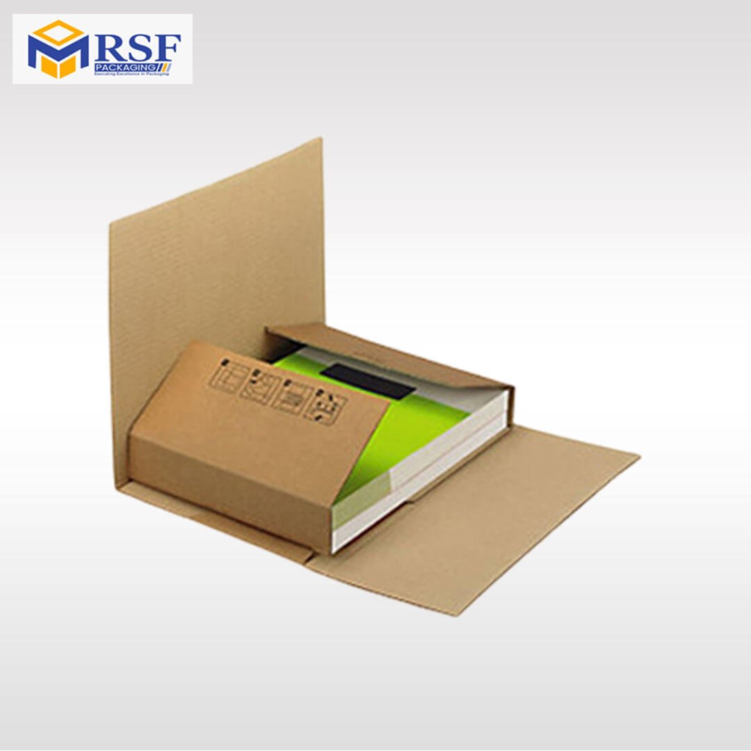 Custom Book Packaging Boxes Folders